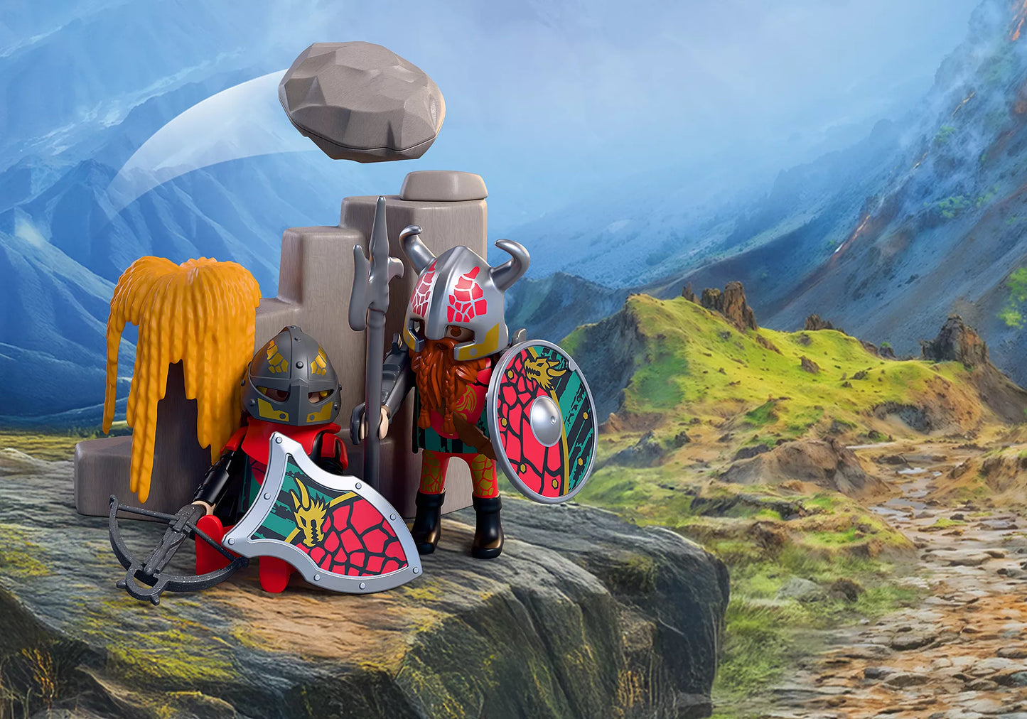 Playmobil - 72117 - Dragon knight catapult