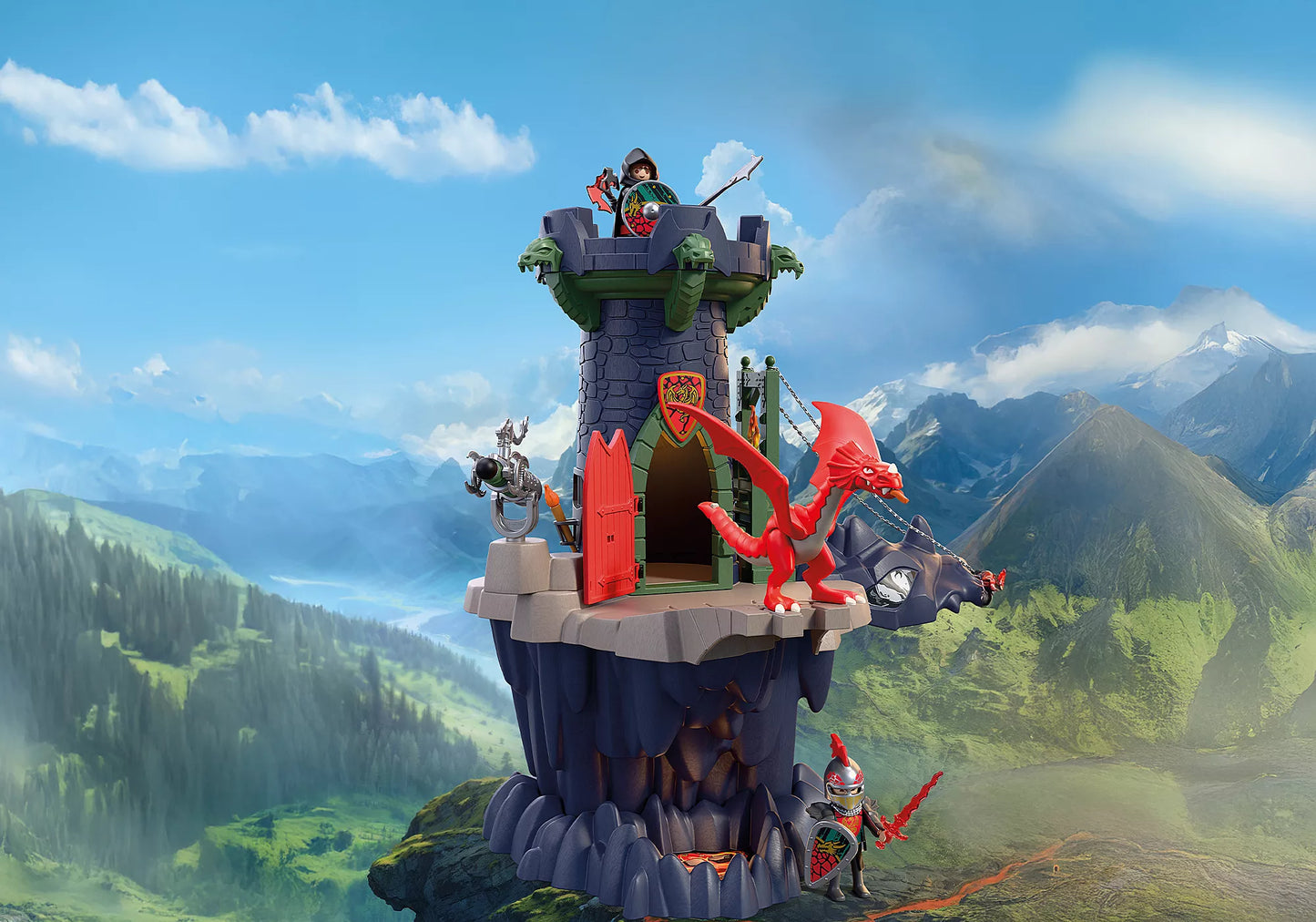 Playmobil - 72113 - Dragon knights tower