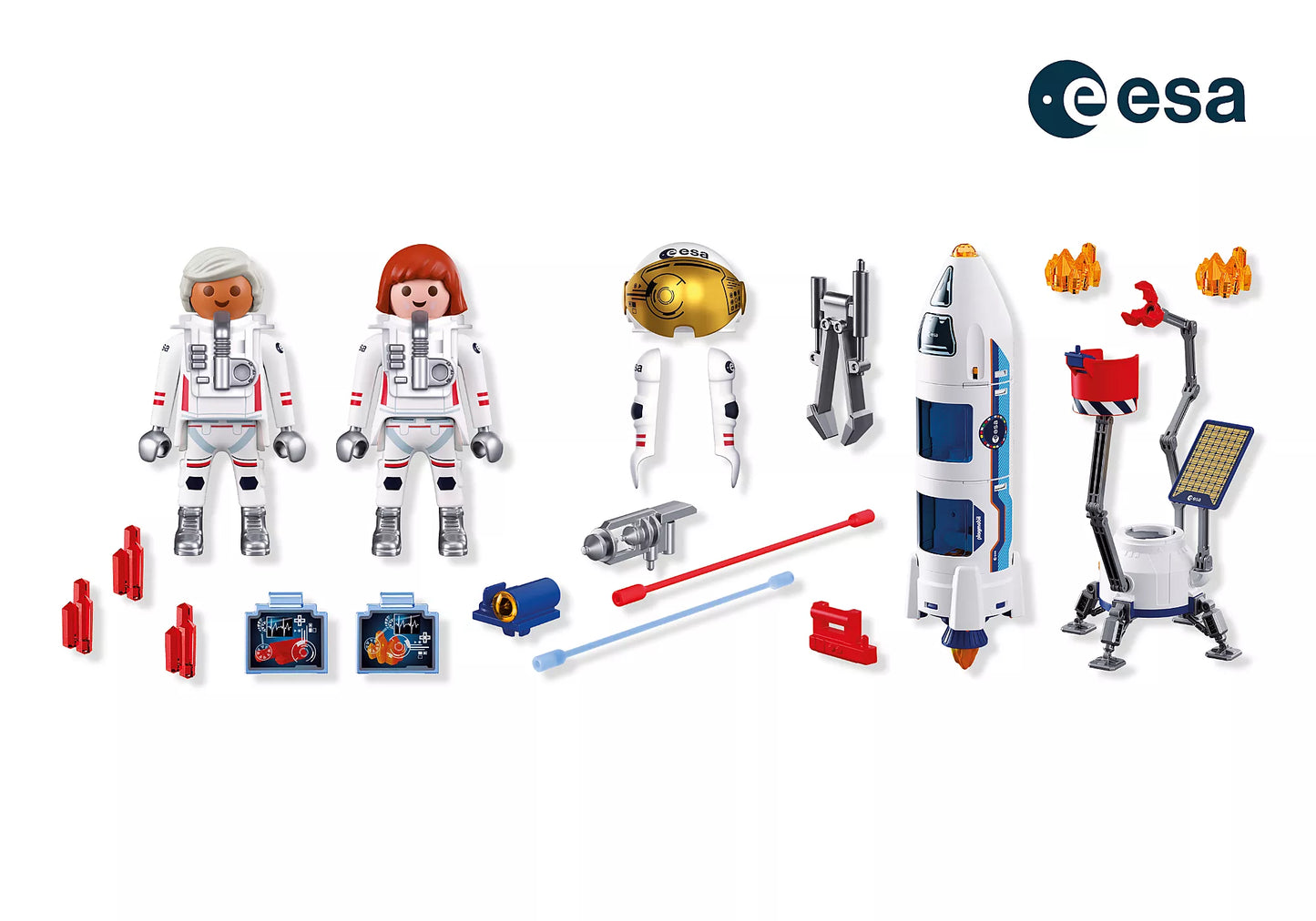 Playmobil - 72011 - Fusée d'exploration sur Mars de l'ESA