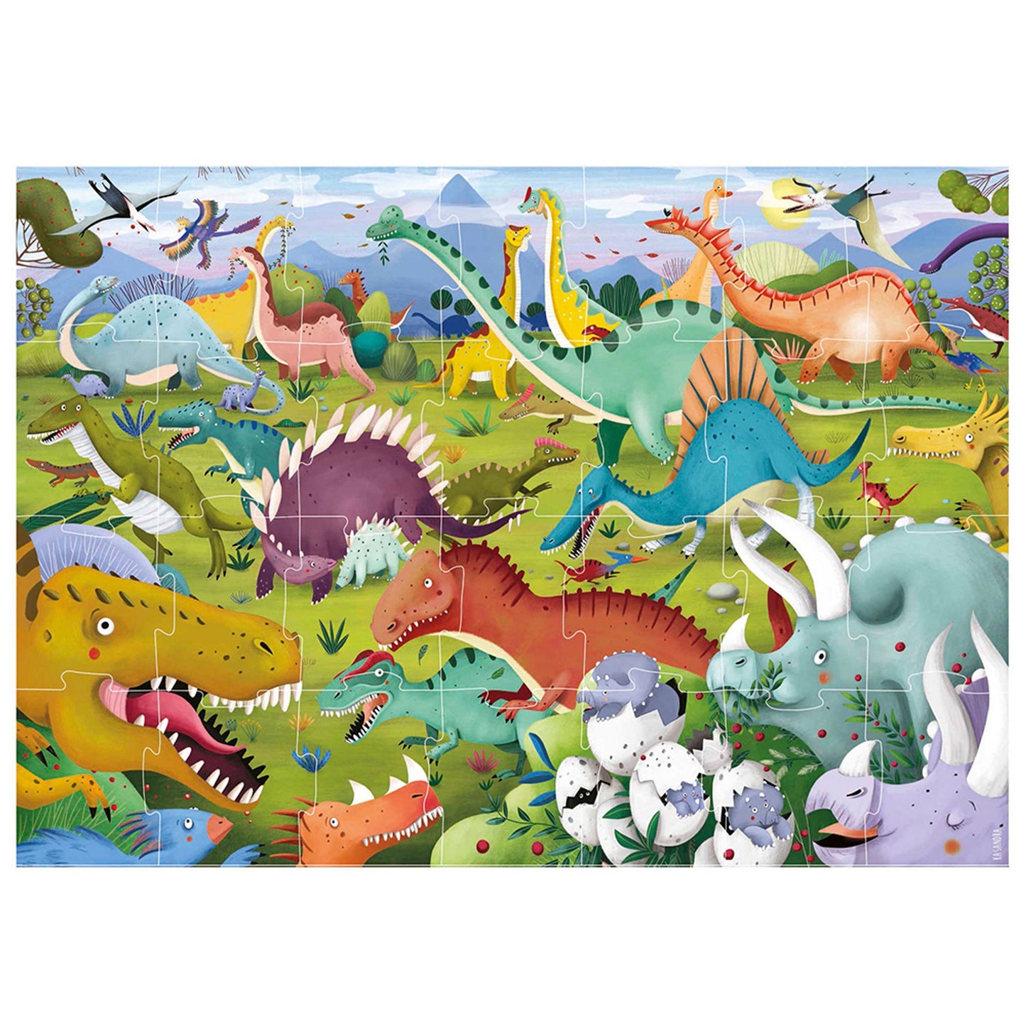 Puzzle max – Les dinosaures