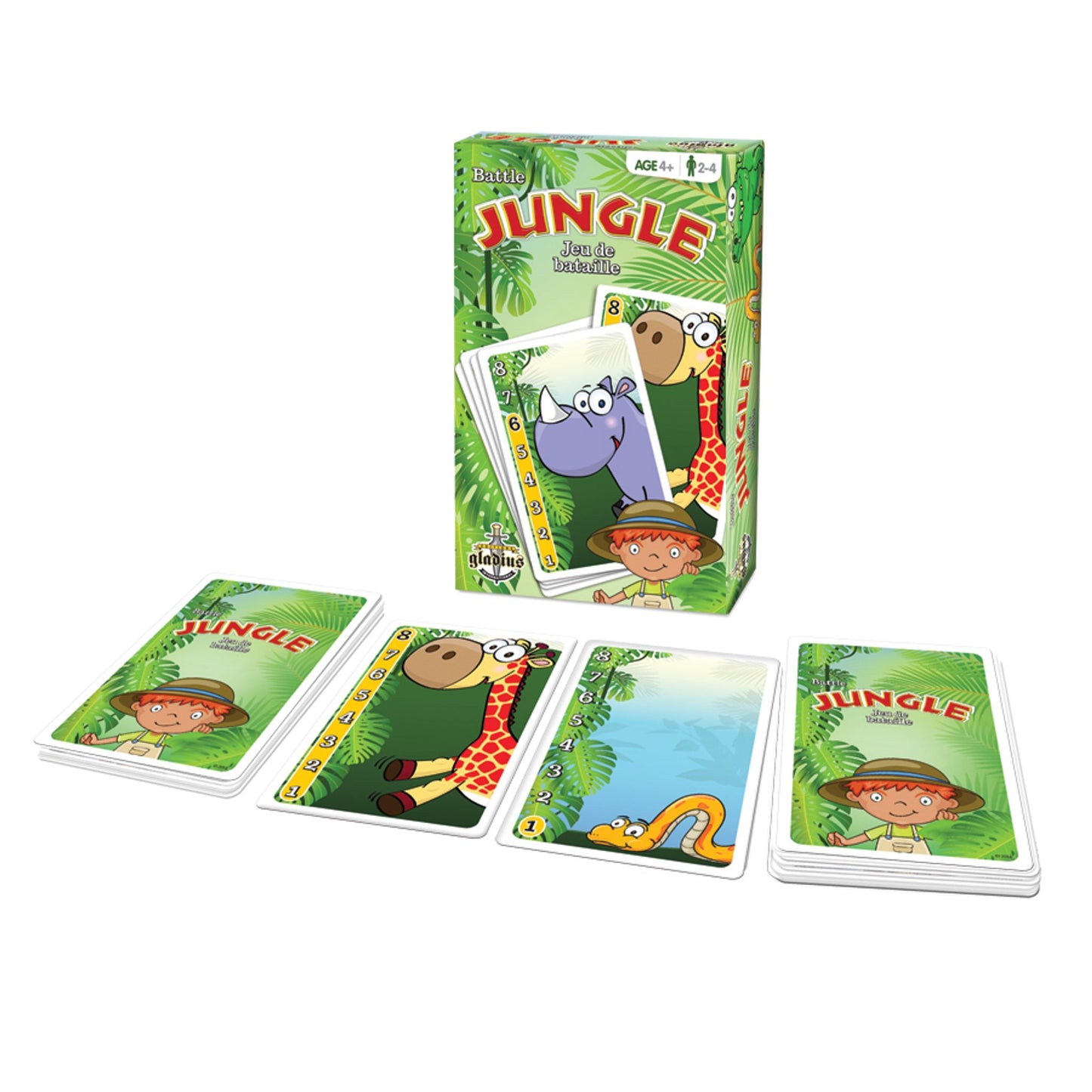 Jeu de bataille de la jungle