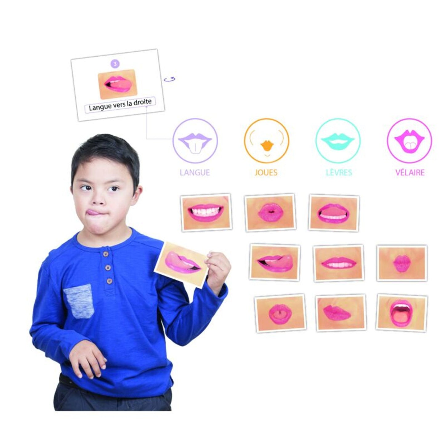 Cartes d'exercices d'orthophonie Logobits