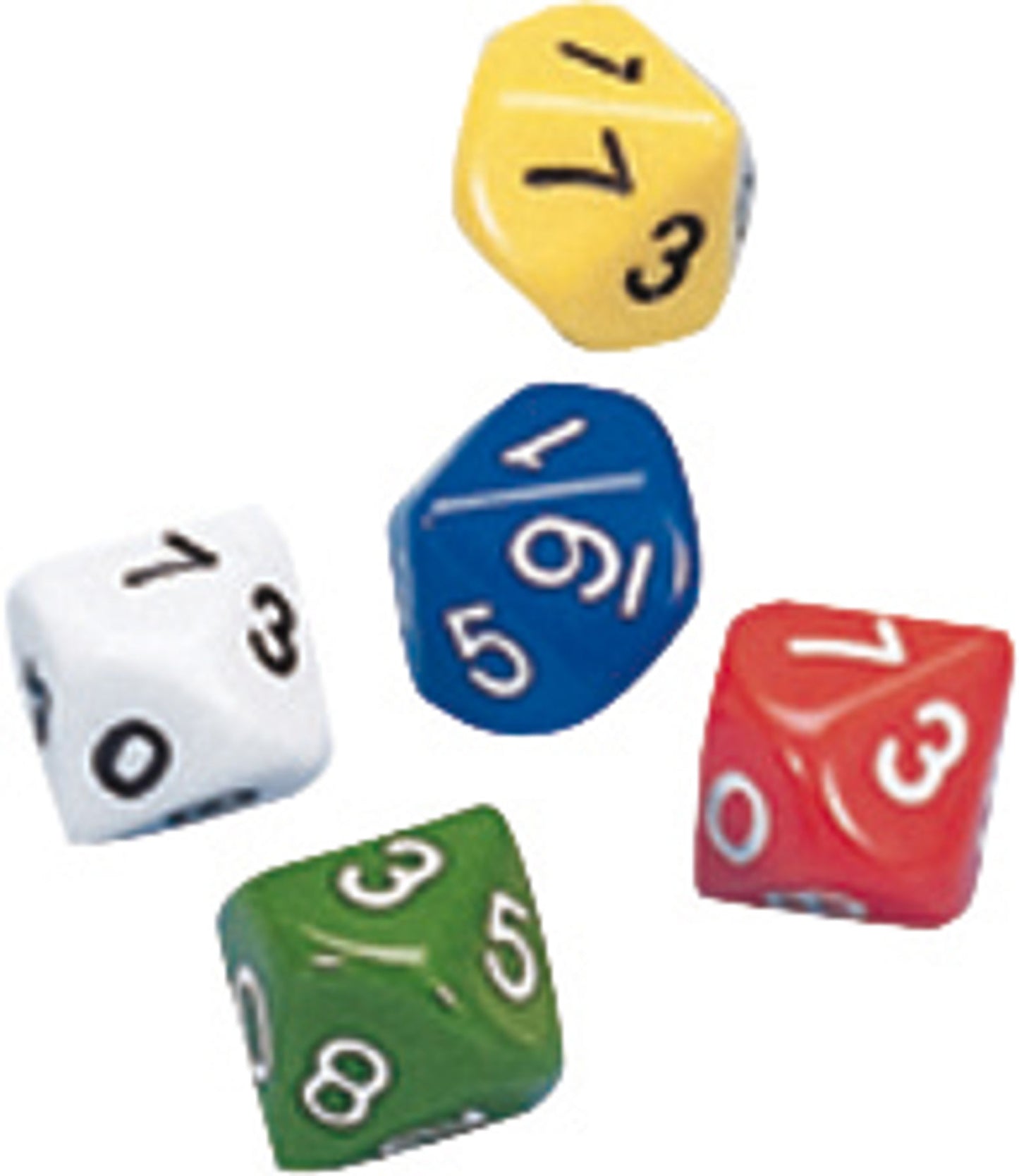 Polyhedron Dice with 10 Sides