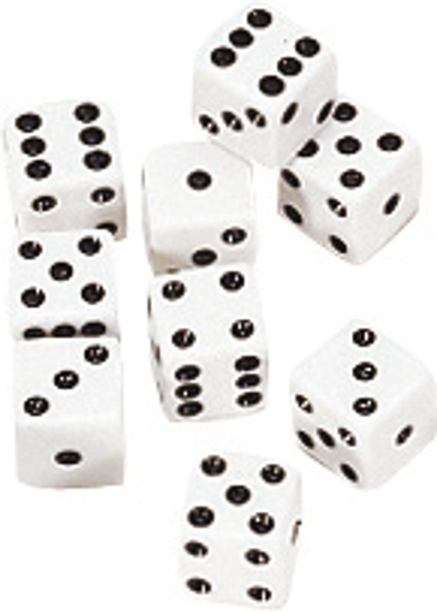 Plastic 6-Sided Dice
