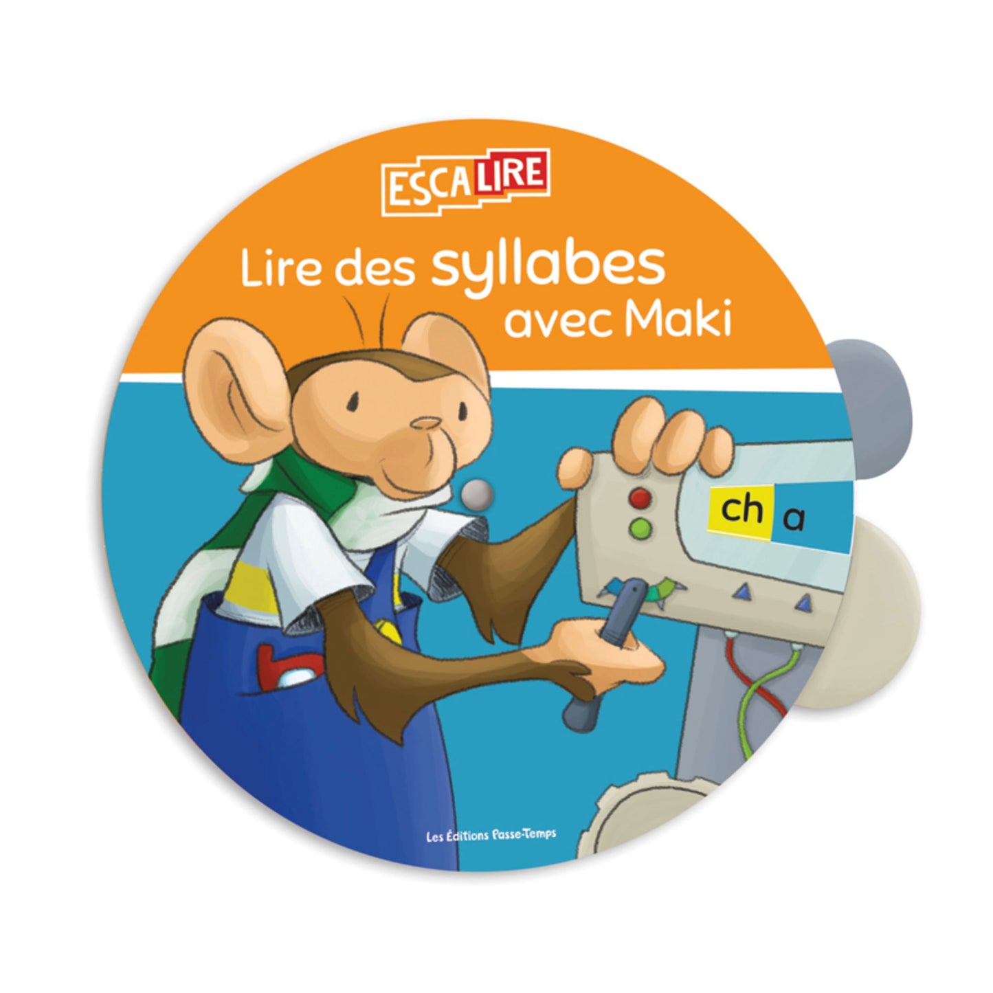 Lire des syllabes avec Maki – Ensemble de 4 roulettes