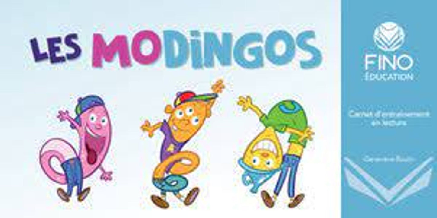 Les Modingos : Carnet d'entrainement en lecture