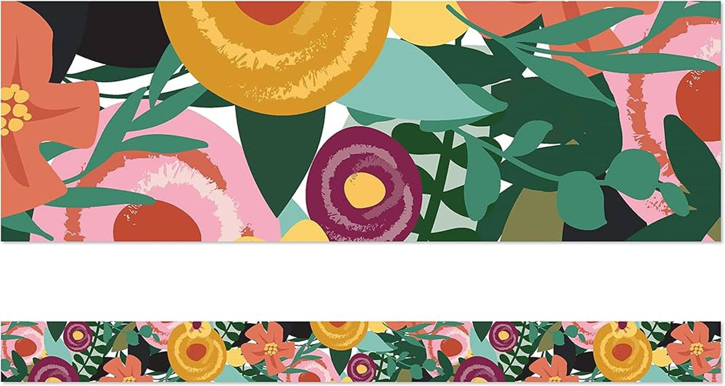 Bordure décorative – Jardin Floral