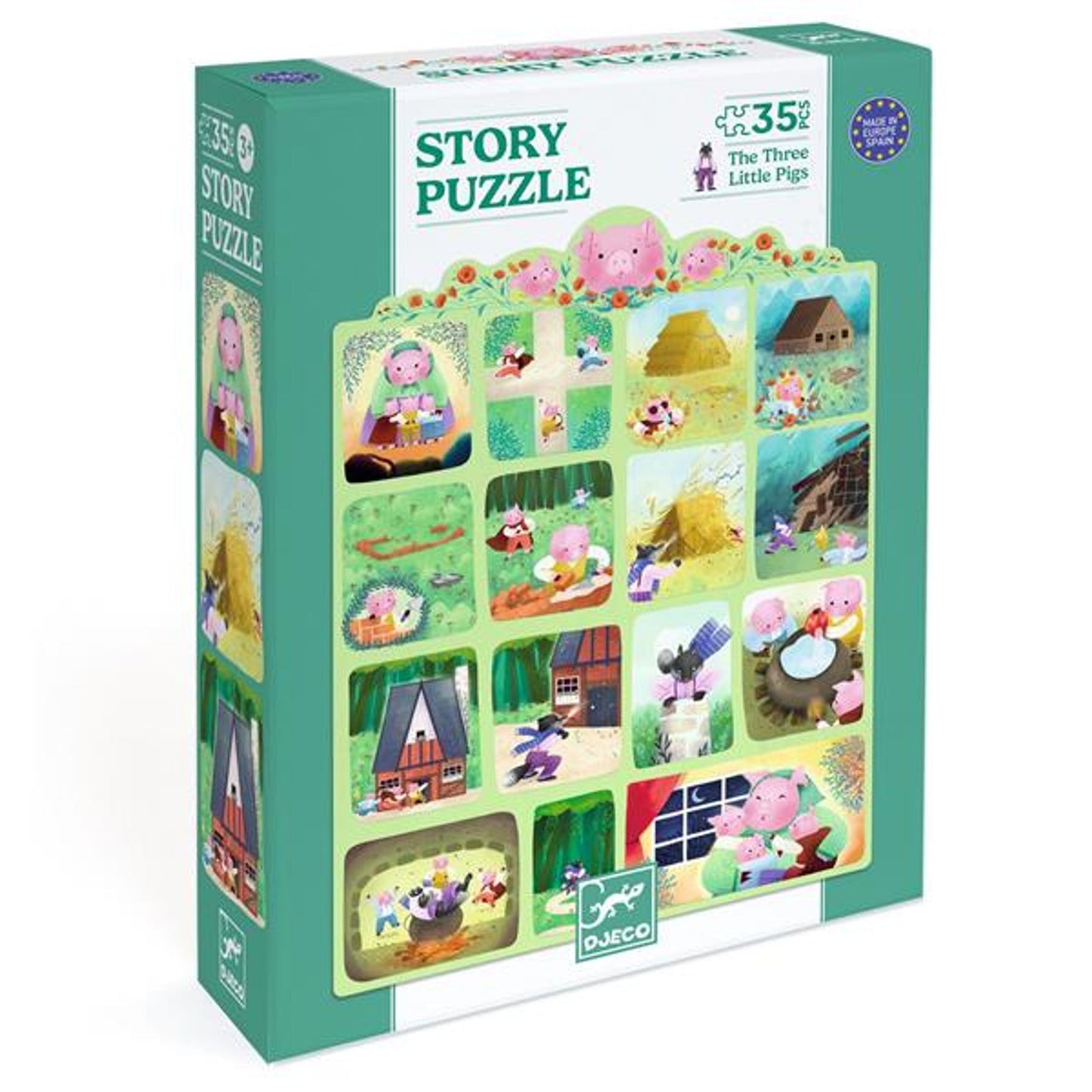 Puzzle – Les trois petits cochons