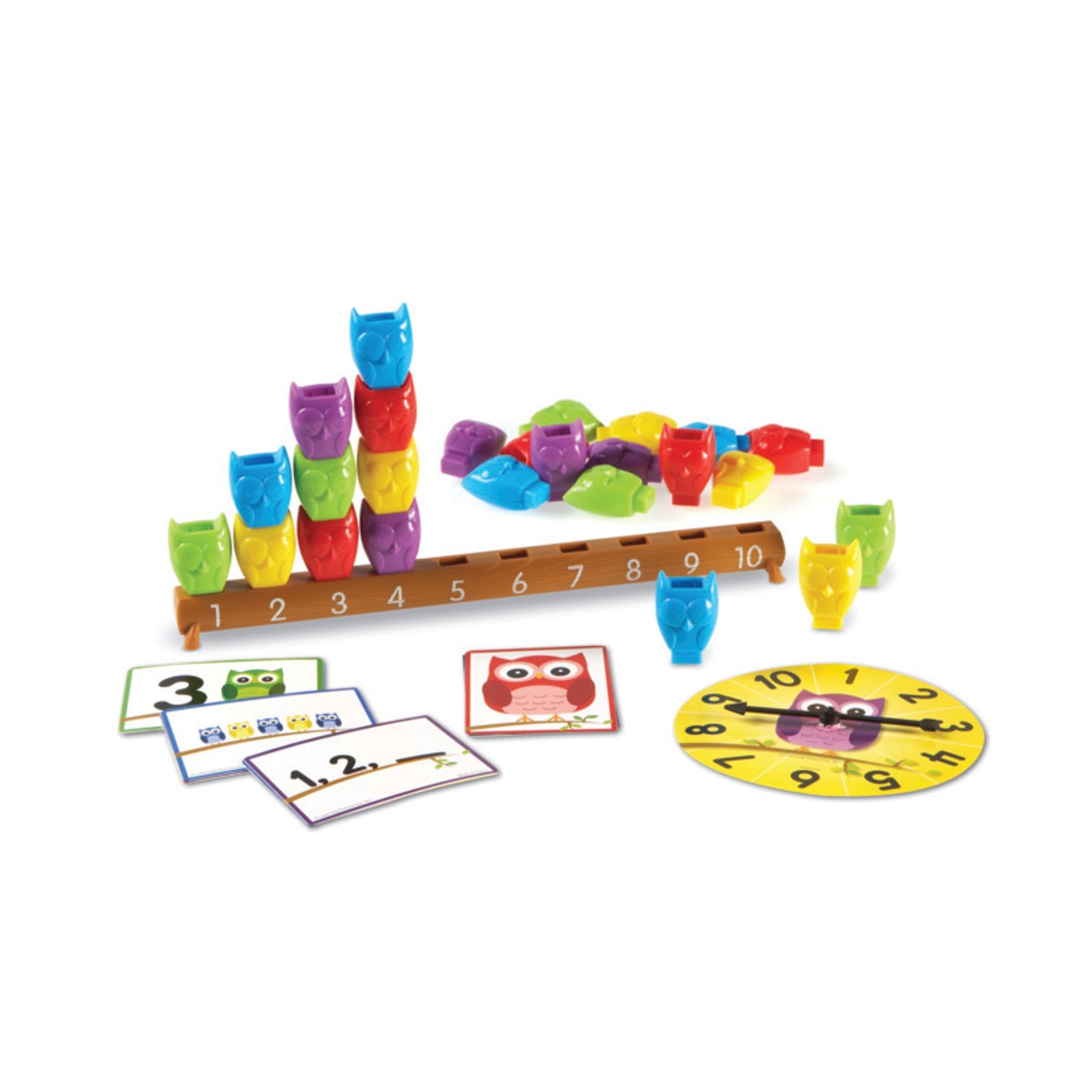 1-10 Counting Owls Activity Set