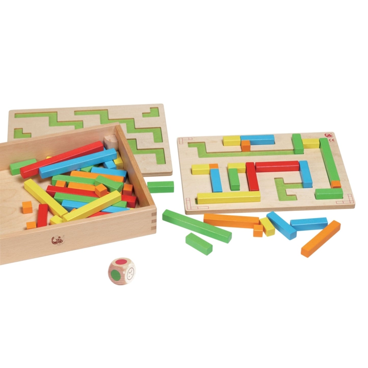 Mesures et rainures en couleurs