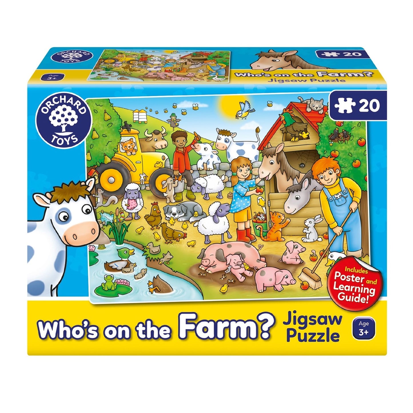 Puzzle Qui est à la ferme
