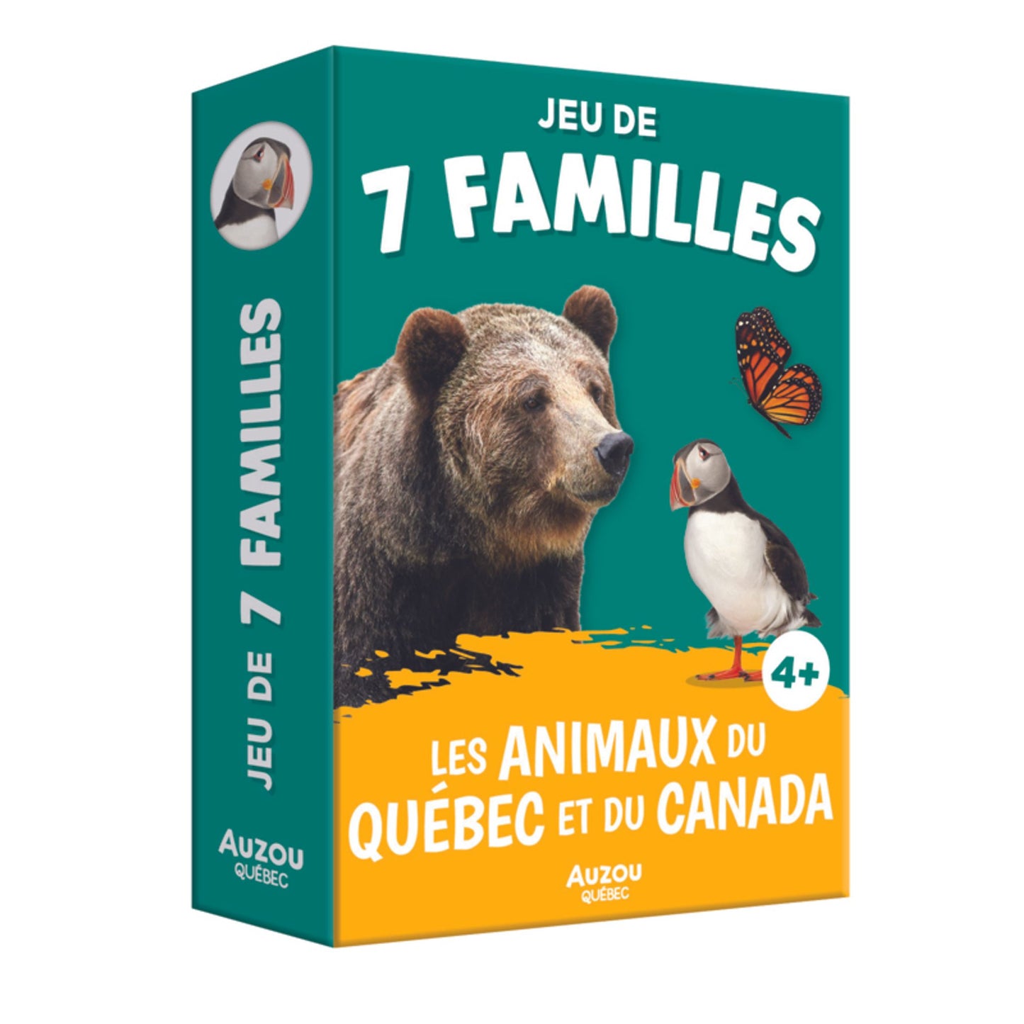 7 animal families from Quebec and Canada