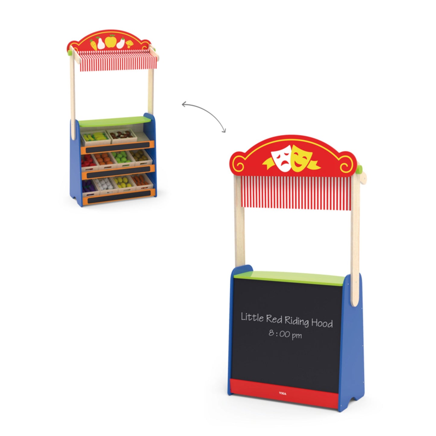 Magasin et théâtre 2-en-1