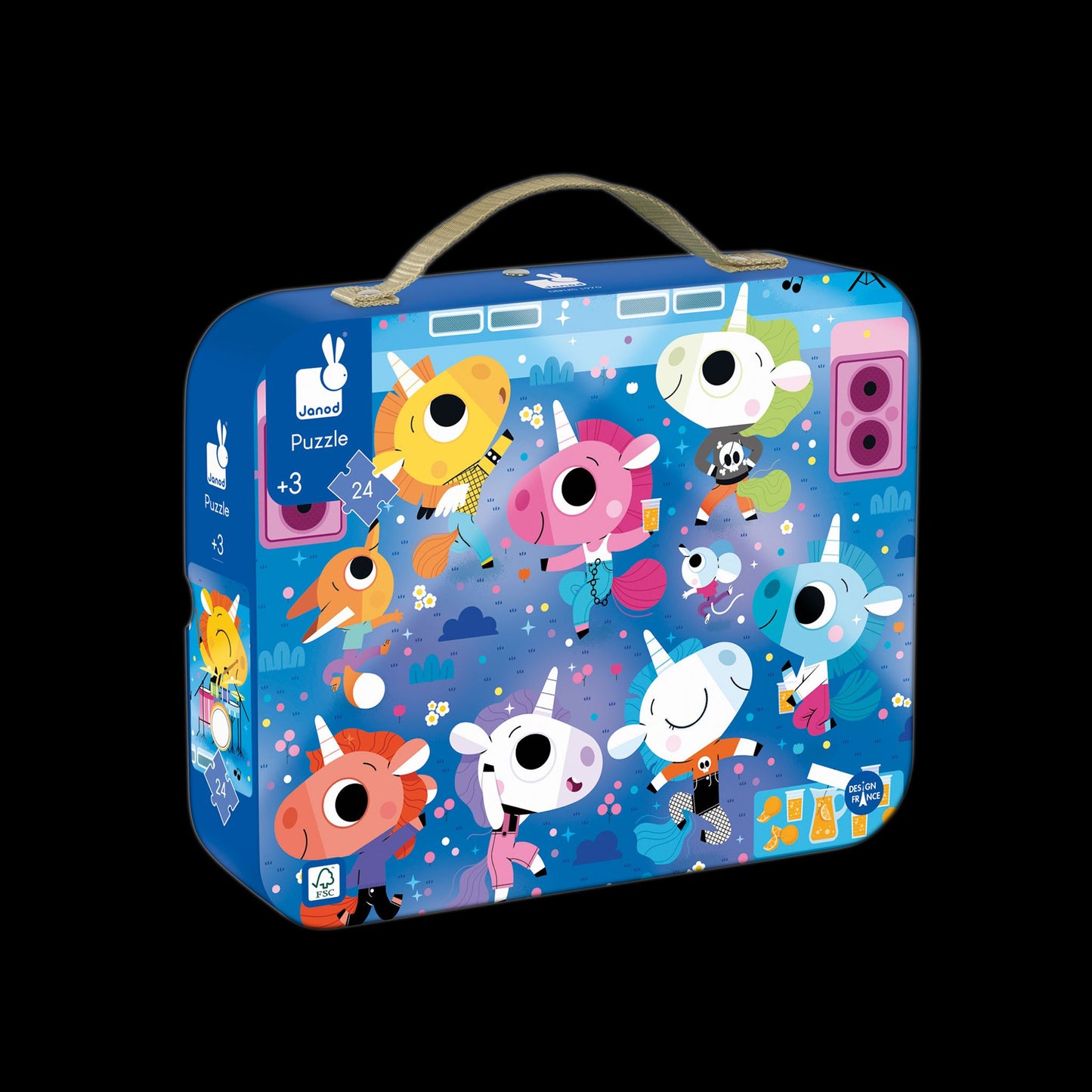 Puzzle – Concert rock de licorne