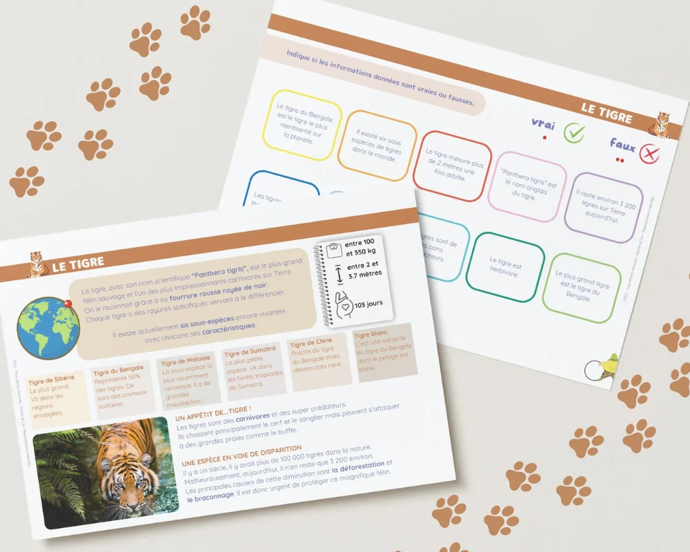 Etoilium - ext. Livret Animaux Sauvages (fr)