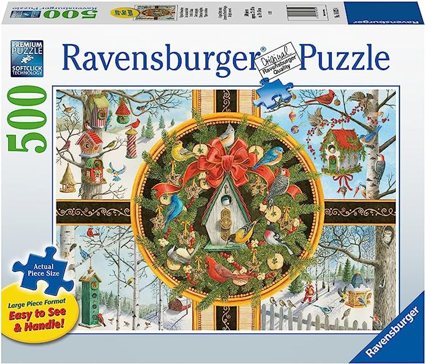 Christmas Songbirds Puzzle – 500 pieces