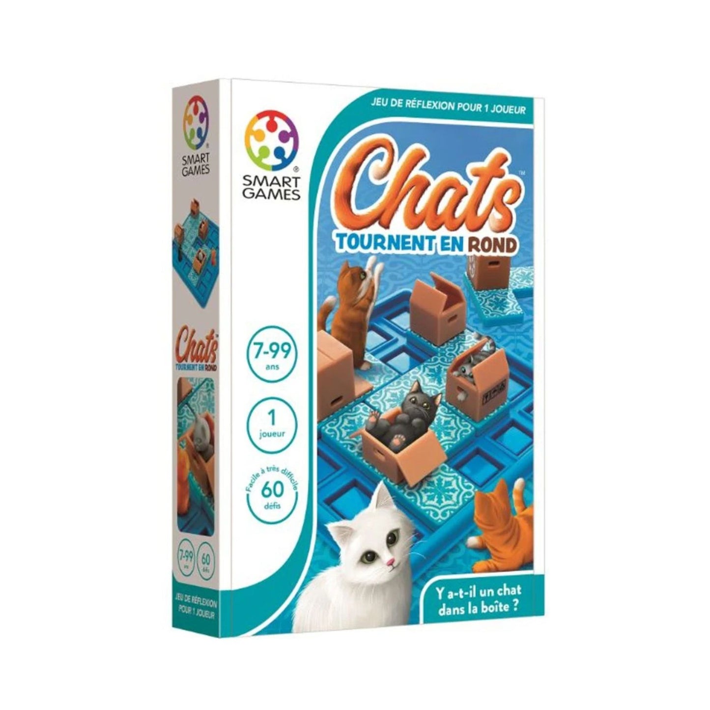 Chats tournent en rond