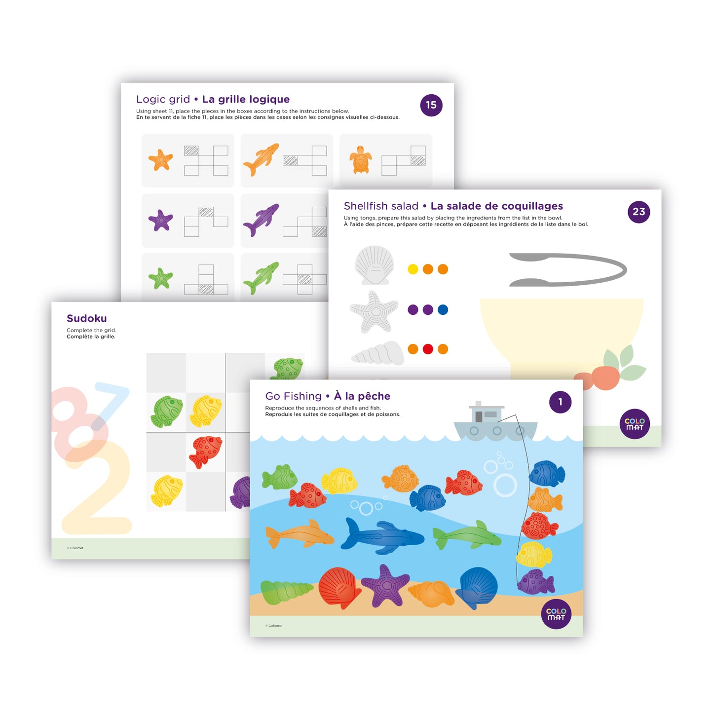 Colomat – Fiches éducatives Amis de la mer