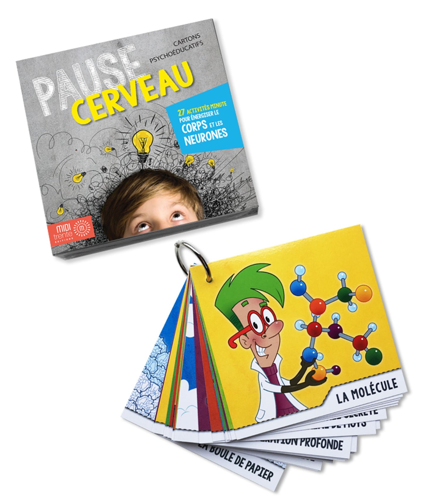 Pause cerveau – Cartons psychoéducatifs