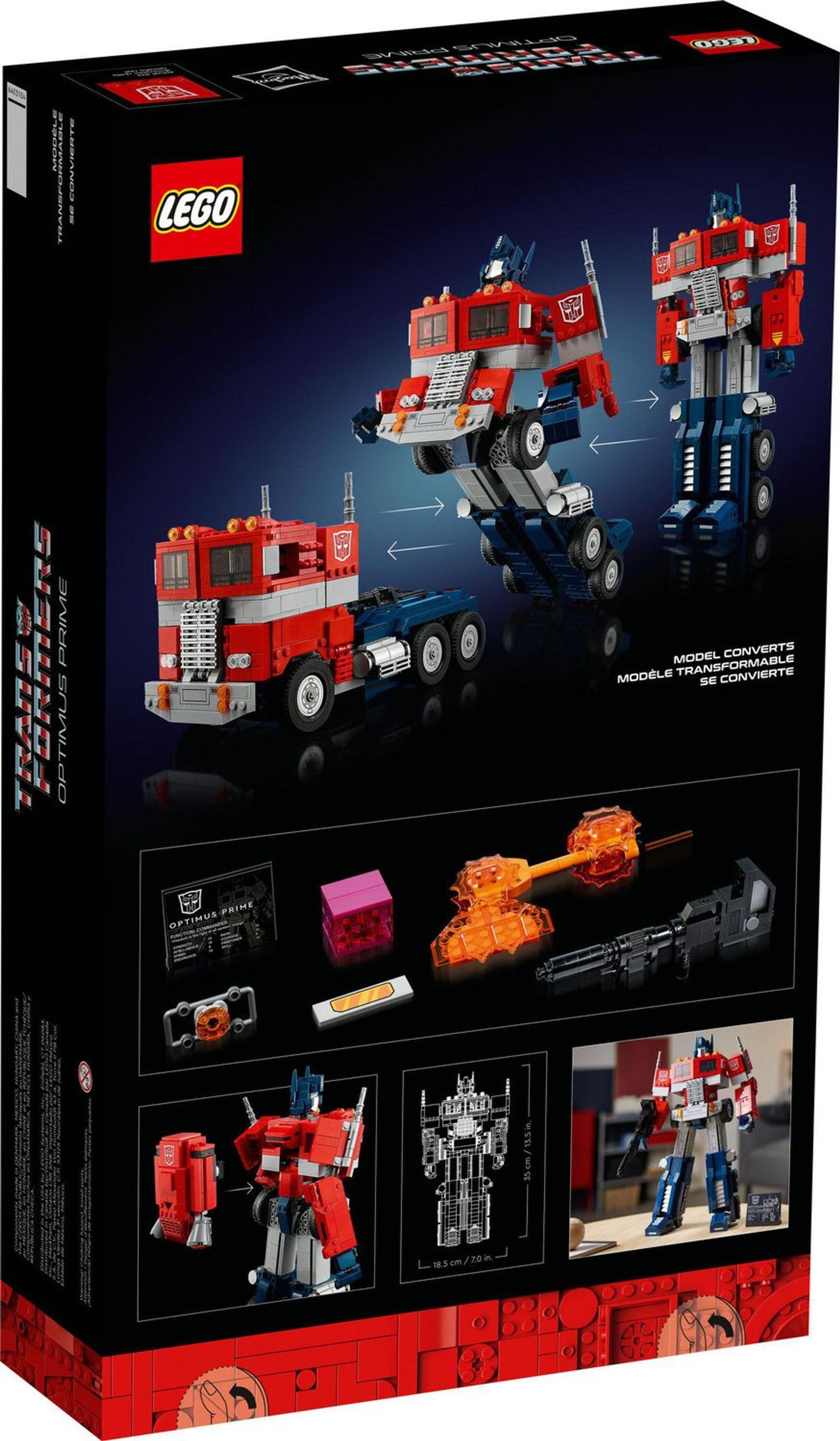 LEGO® Icons – Optimus Prime