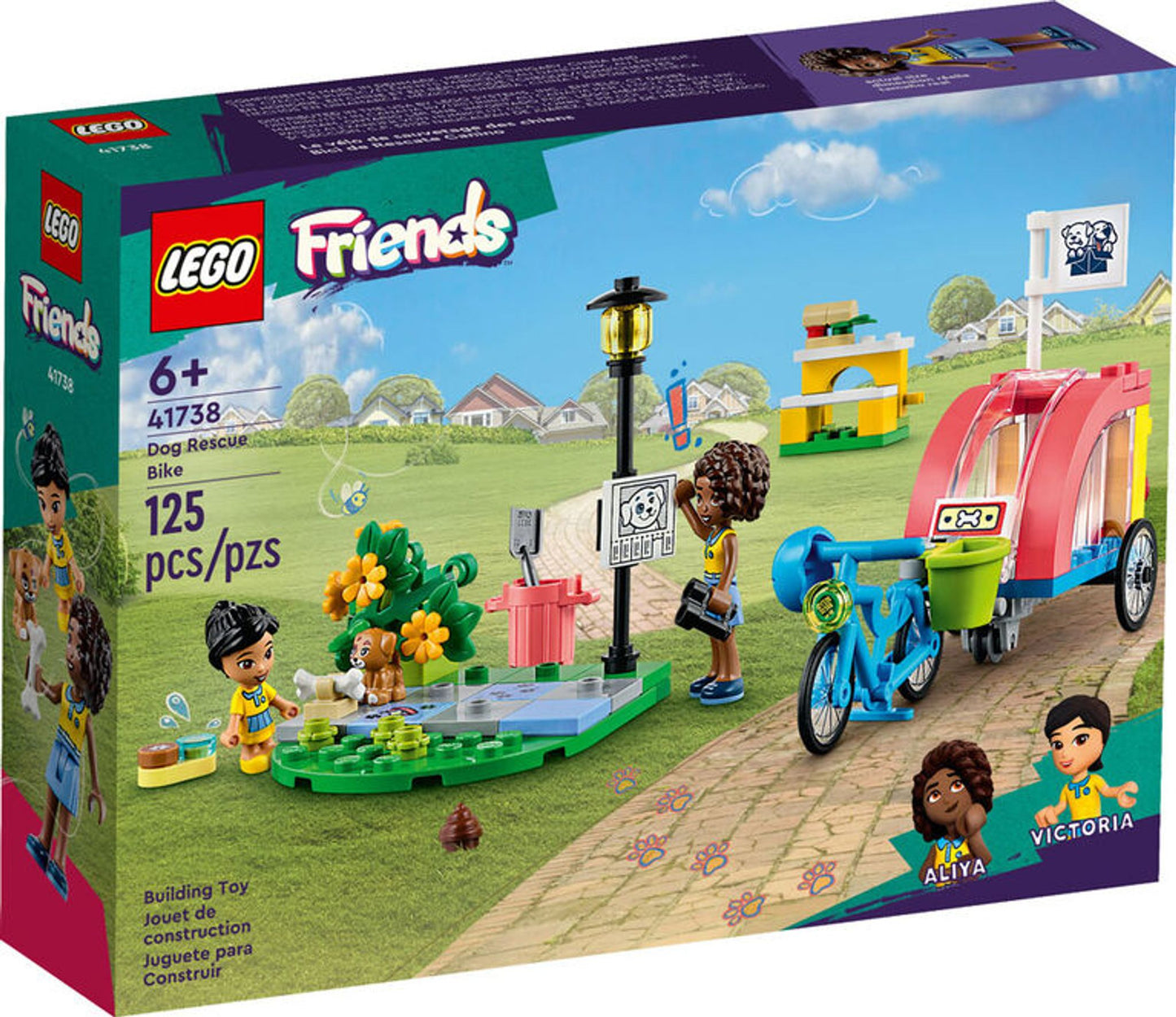 LEGO® Friends – Le vélo de sauvetage des chiens