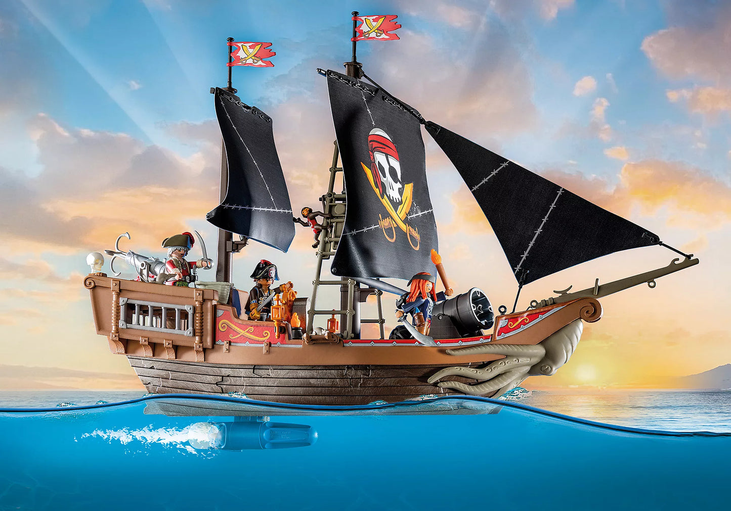 Playmobil - 71530 - Large pirate ship