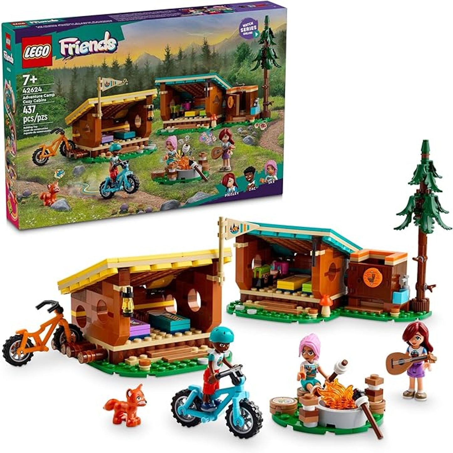 LEGO® Friends Adventure Camp Cozy Cabins