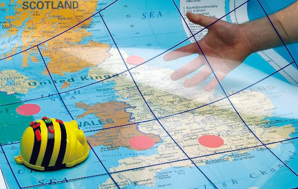 Tapis d'activités Bee-Bot®, Blue-Bot®