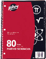 Cahiers à reliure spirale