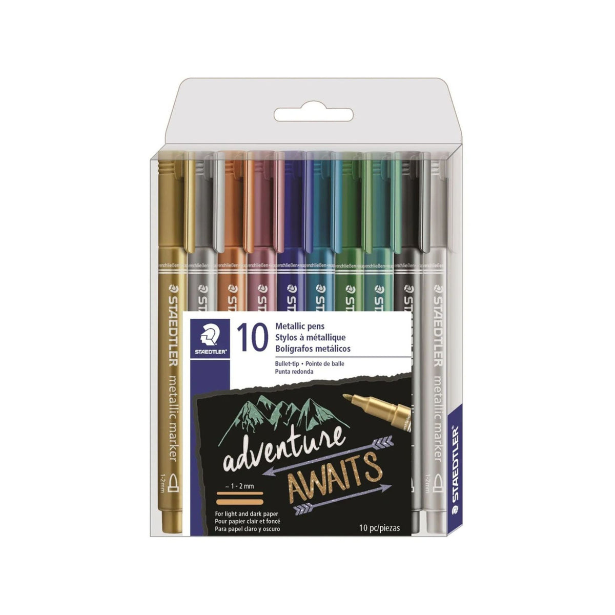 Stylos à encre métallique