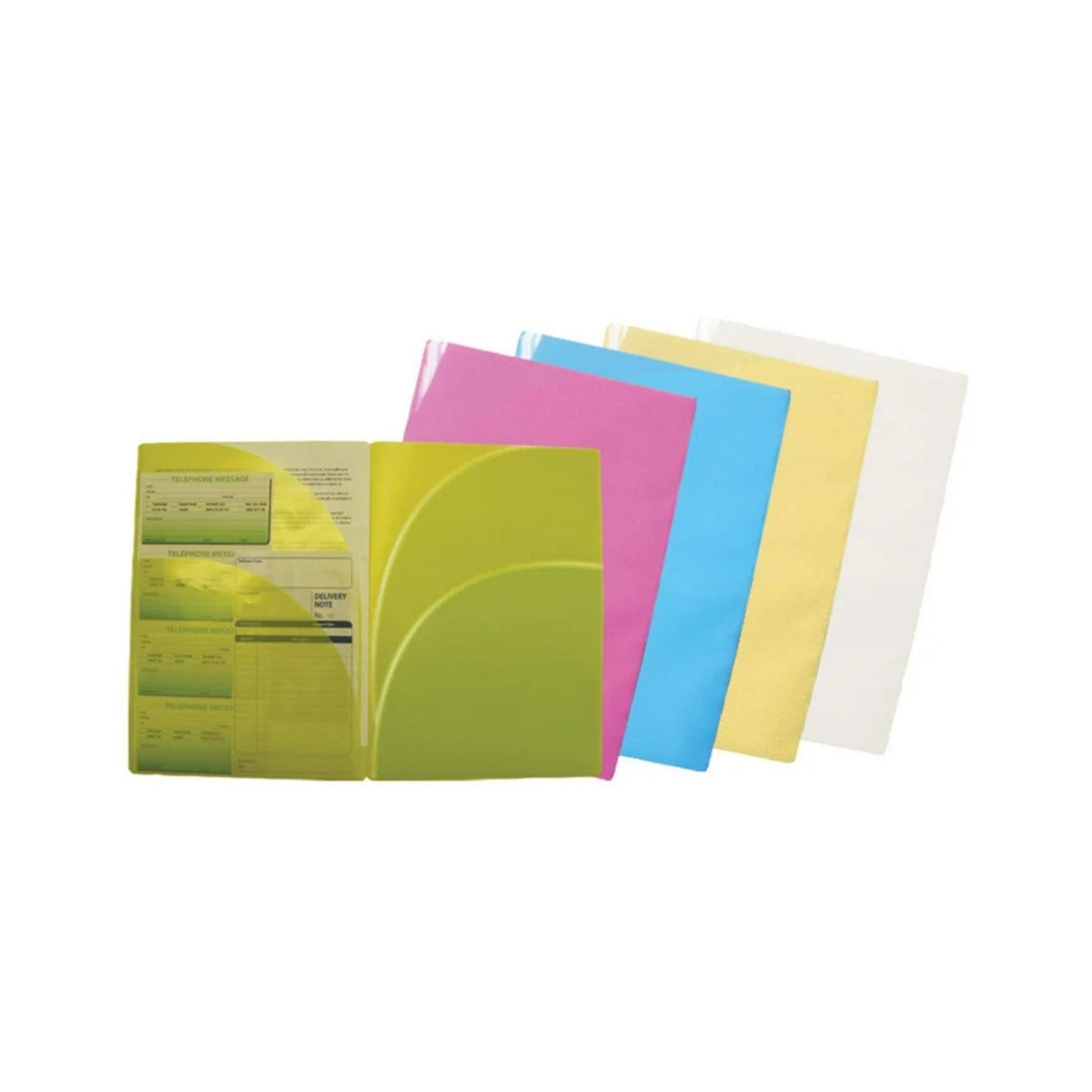 Porte-documents en plastique 4 pochettes