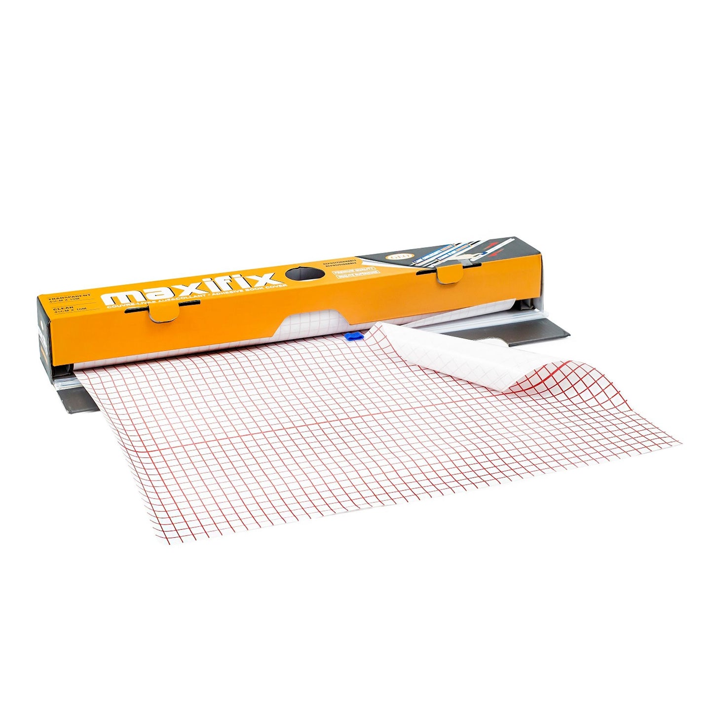 Couvre-livre adhésif transparent repositionnable