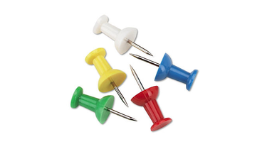 Punaises en plastique