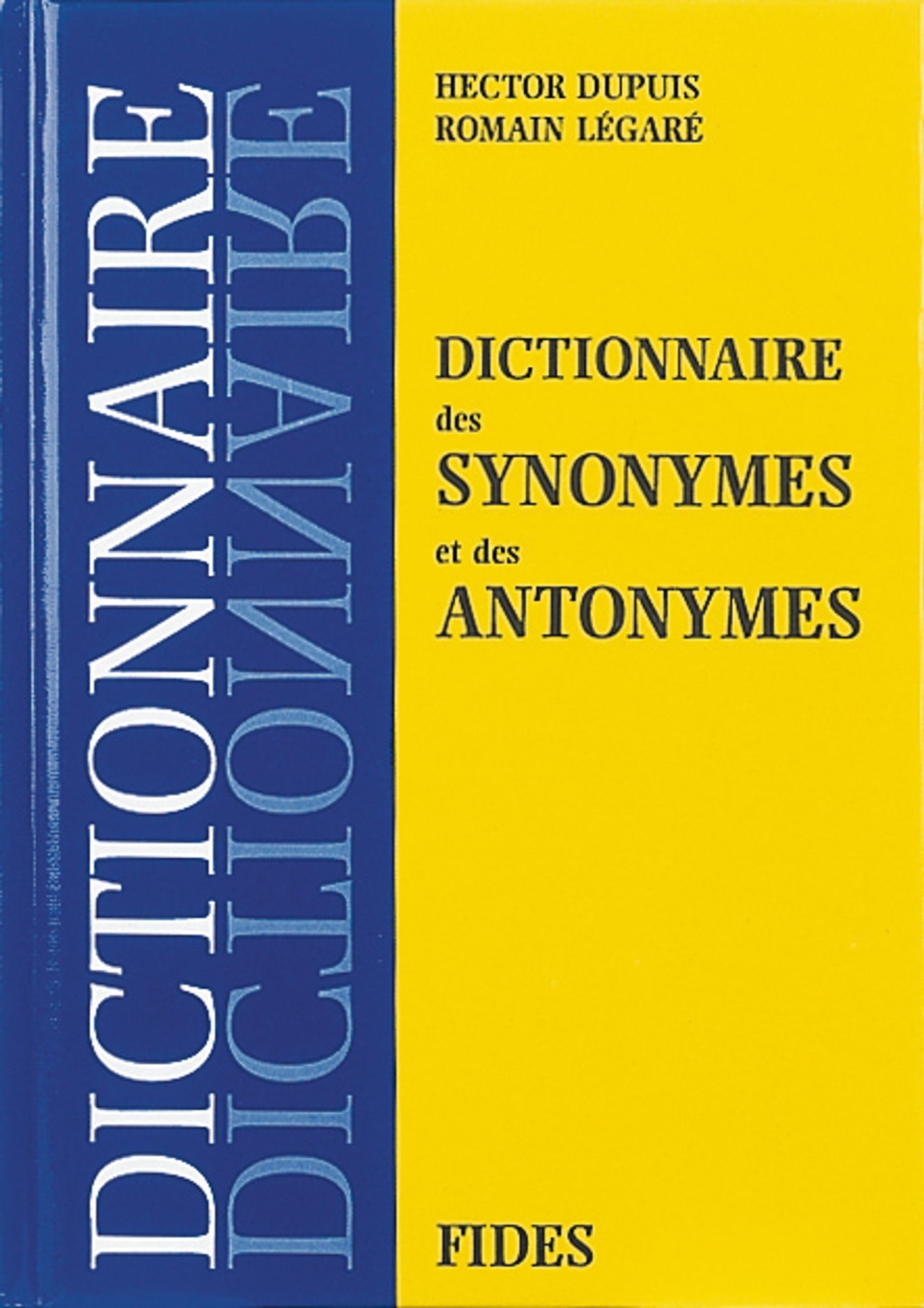 Dictionnaire des synonymes et des antonymes (in French)