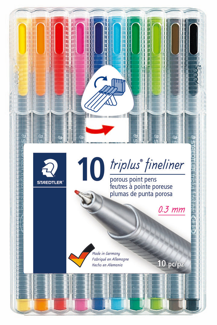 Staedtler Triplus Fineliner Felt Pens