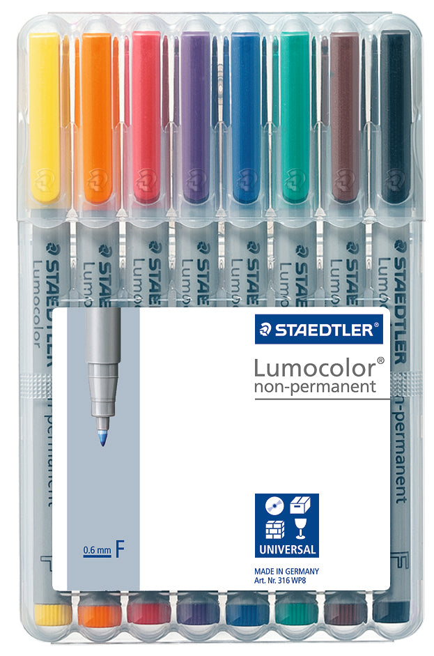 Marqueurs pour acétates Staedtler non-permanents