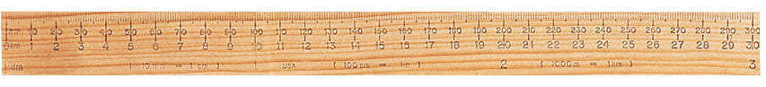 Règles en bois