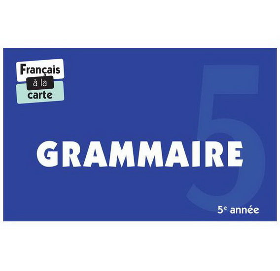 Français à la carte - Grammaire