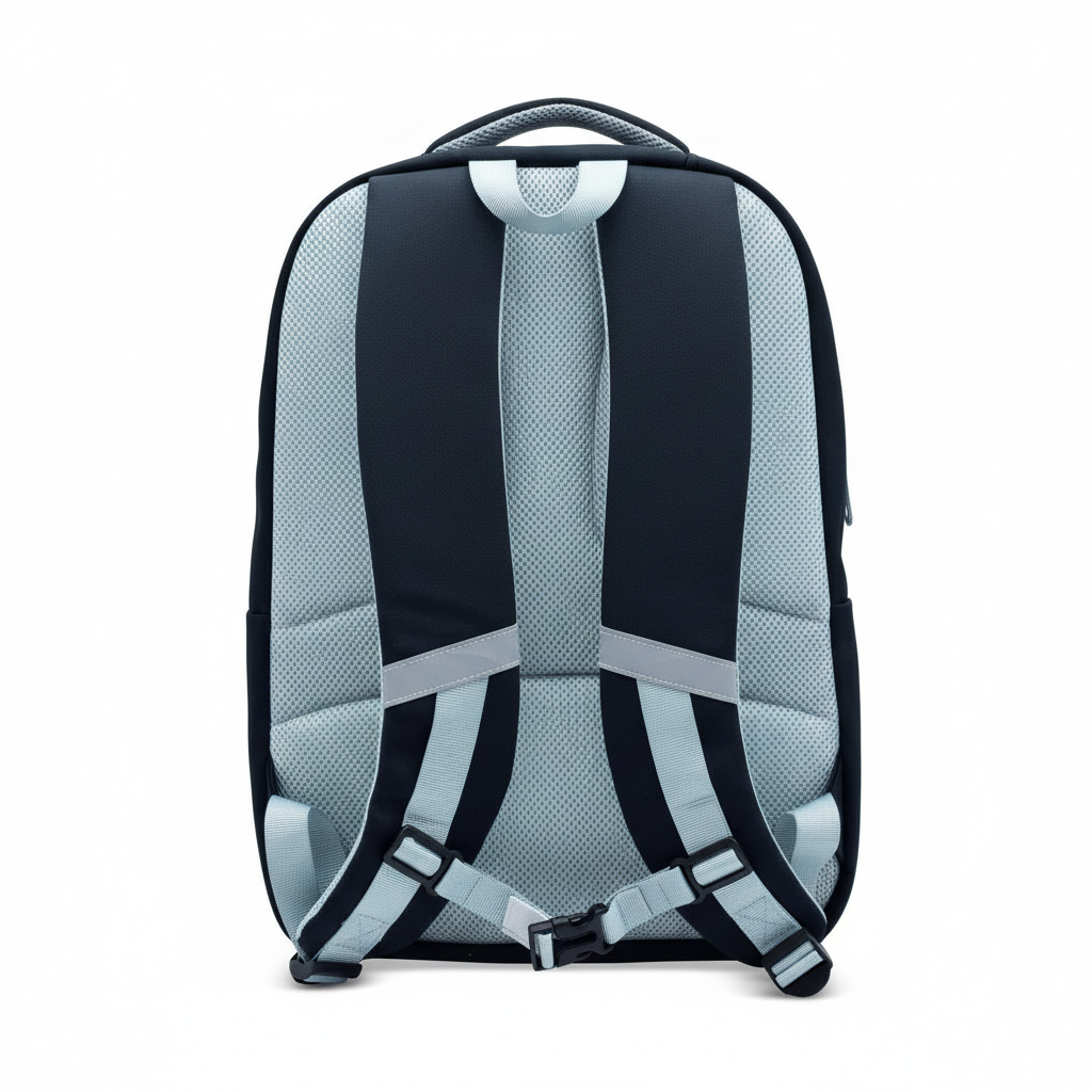 KELOU Grand sac a dos 2 en 1 Noir