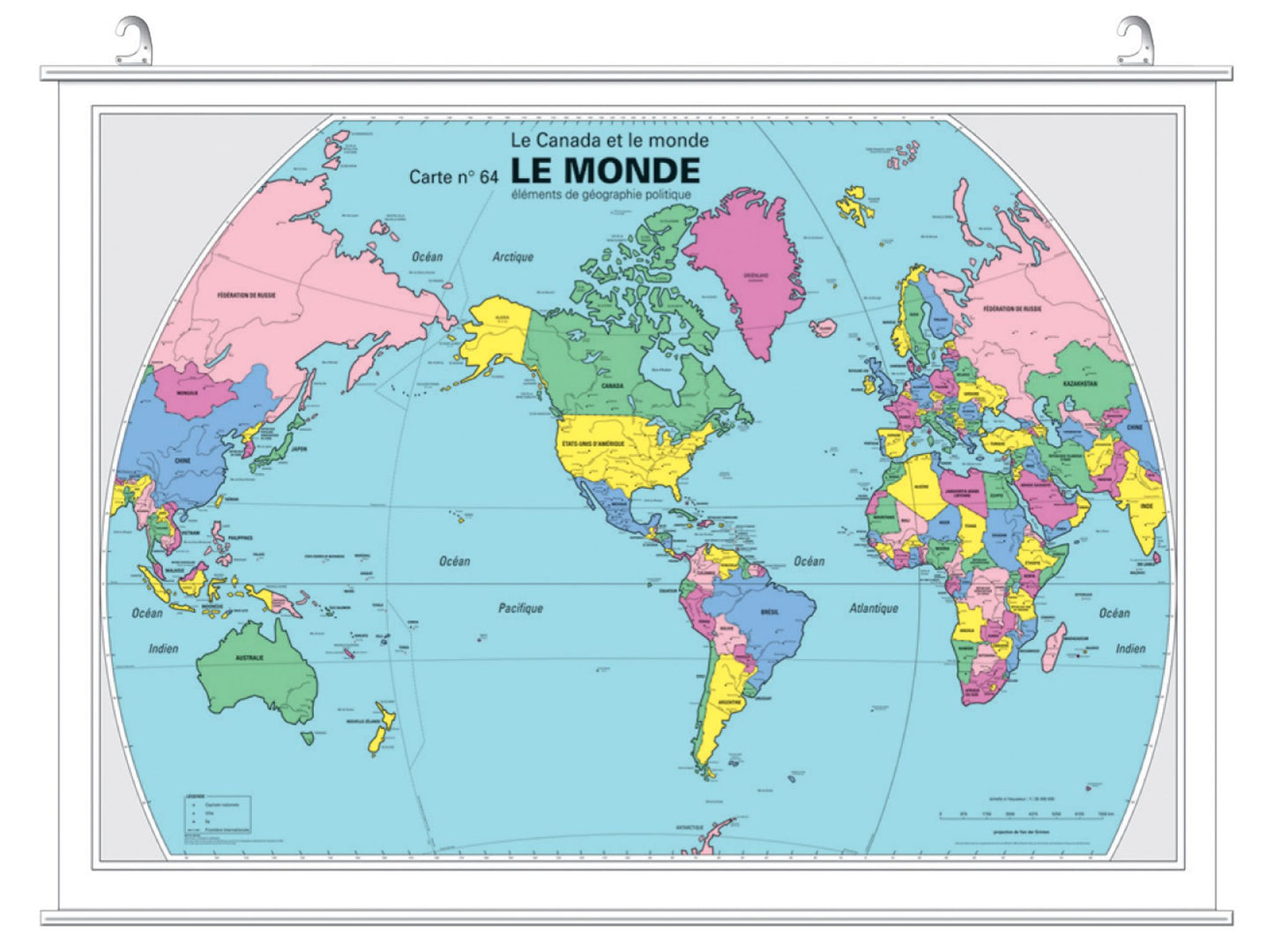 Le Monde / carte politique