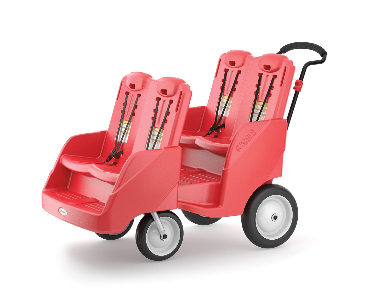 Poussettes Parade Buggy 4 places Rouge