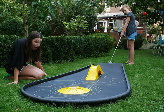 Mon tapis de mini-golf pour birdie