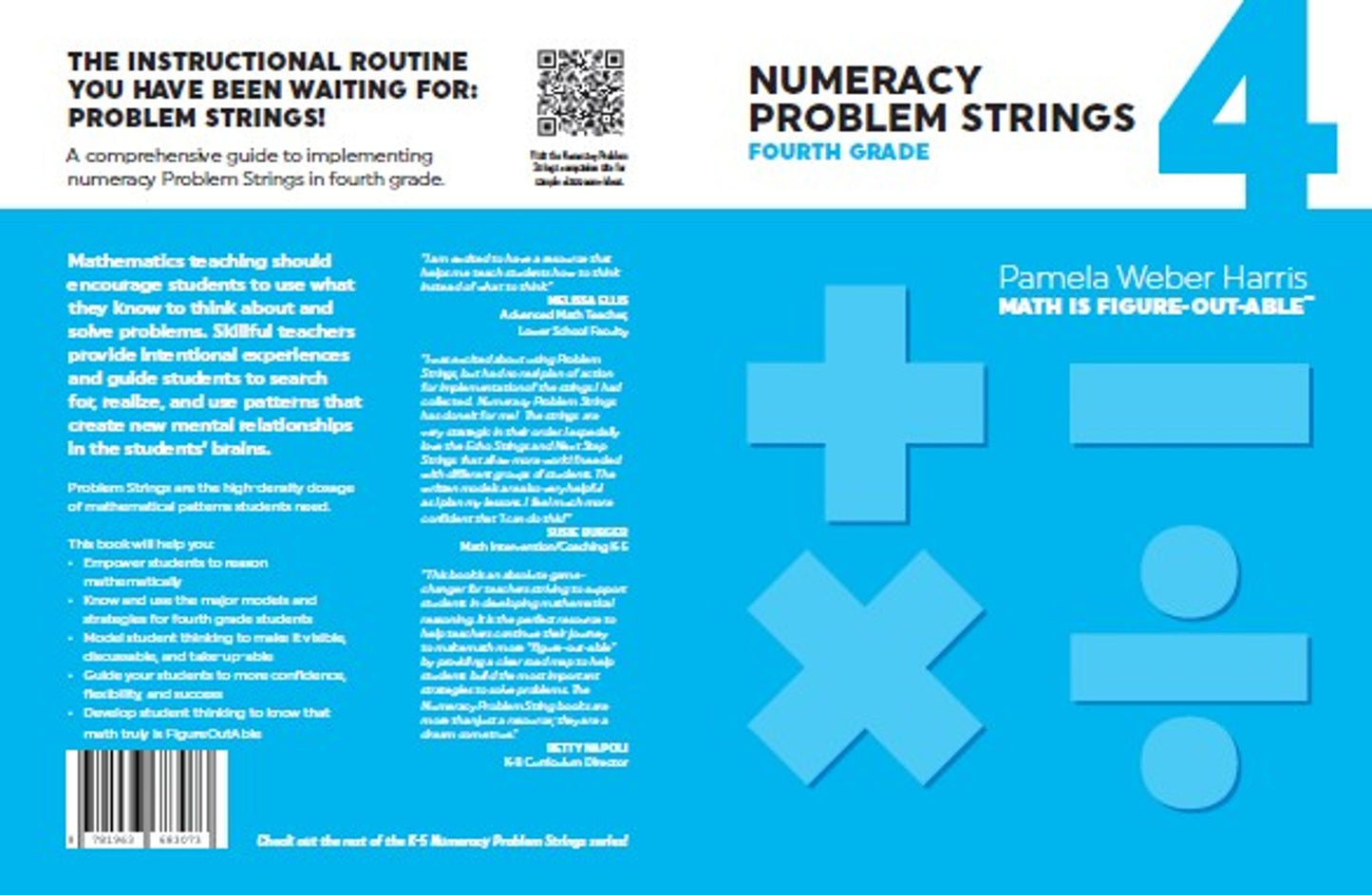 Math is figure-out-able numeracy problem string 4th grade - Pamela Weber Harris