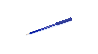 Embout de crayon à mordiller Sabre Bleu Royal Très dur XXT