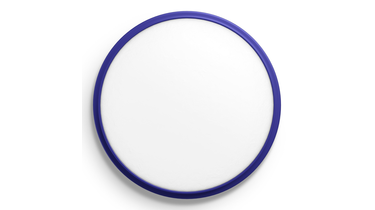 20x Acrylique Translucide Rond Plaque de Disque d'Affichage de Base 3cm  Bleu 