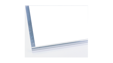 Tableau blanc magnétique recto-verso modulable avec tableau liège et grille