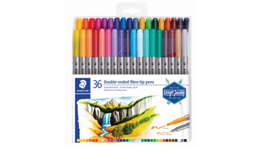 Marqueurs à trait large aux couleurs de la peau Colors of the World  Crayola, boîte de 24