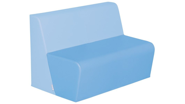Chaise à roulettes bleue - Brault & Bouthillier