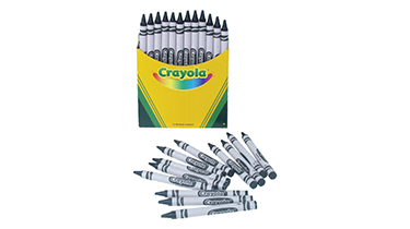 24 craies de cire Crayola 8mm