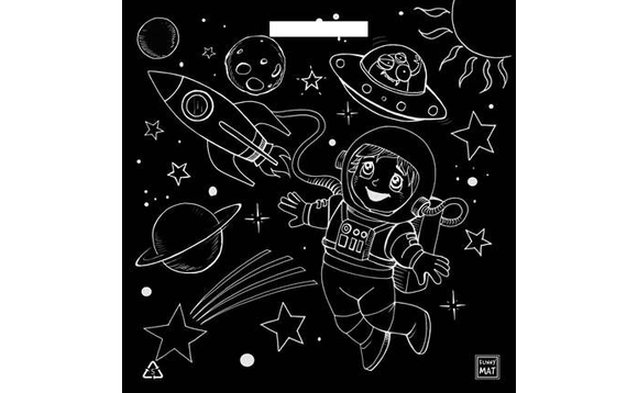 Space Doodle, Hand drawing styles of space. - Stock Image - Everypixel